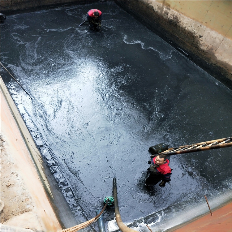 天水废水池清理